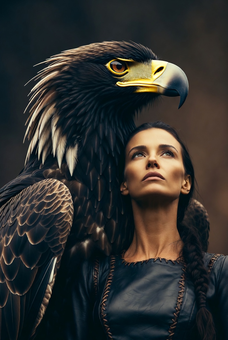 Storm Born Warrior and Eagle