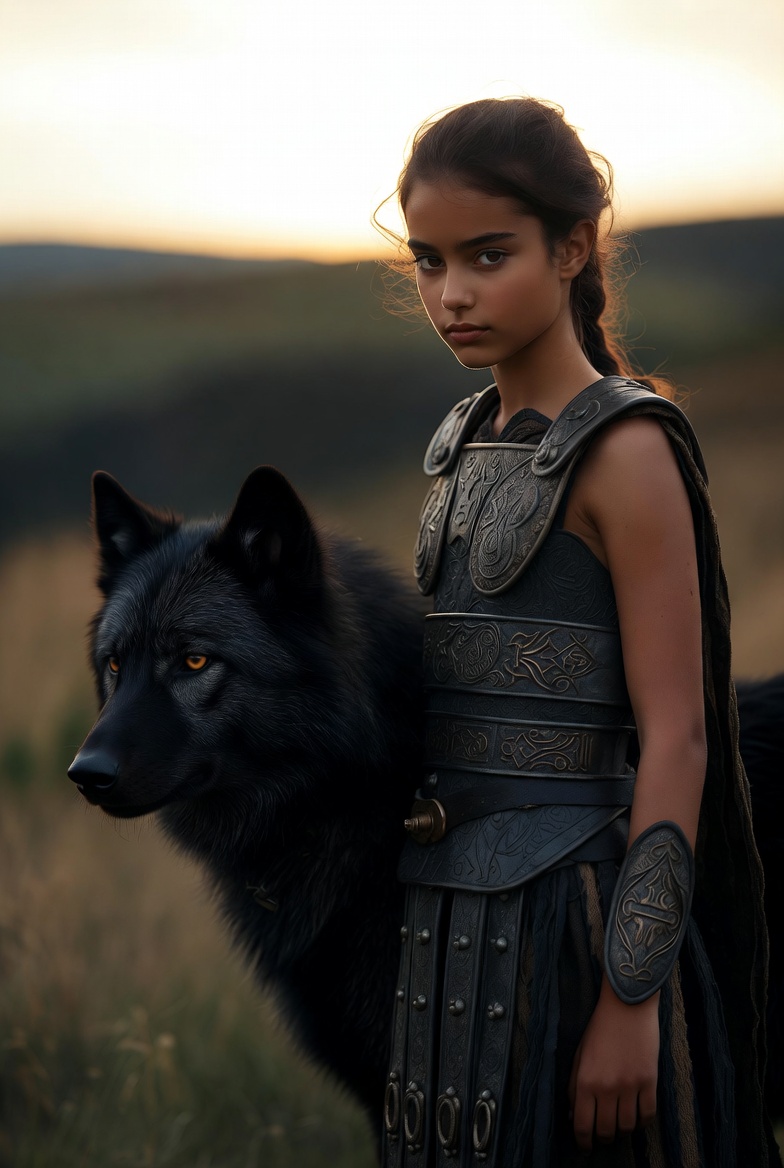 Black Wolf Golden Hour Bond