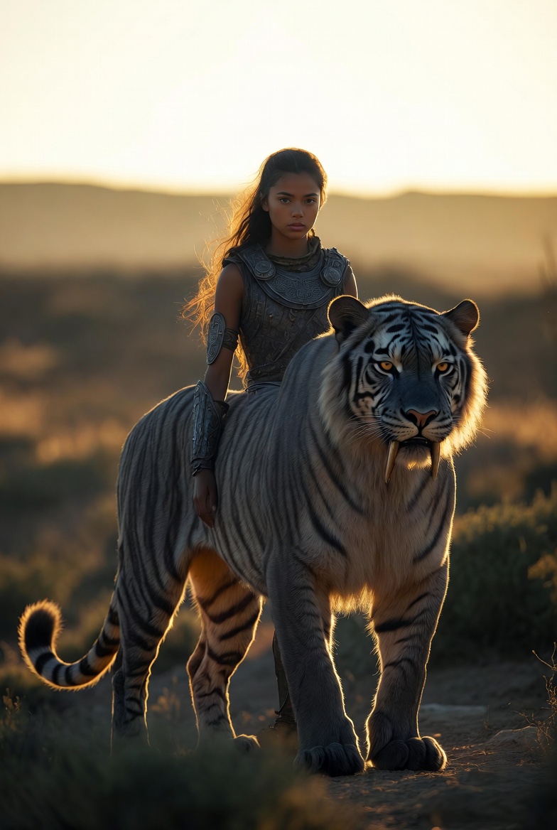 Warrior Saber-Tooth Golden Dusk March